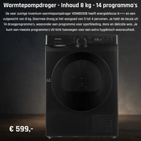 warmtepomp 8kg zw